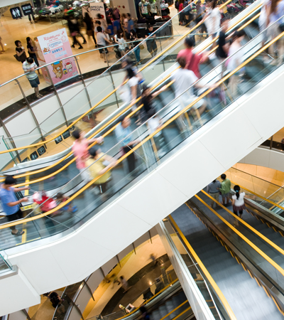 People on Escalator