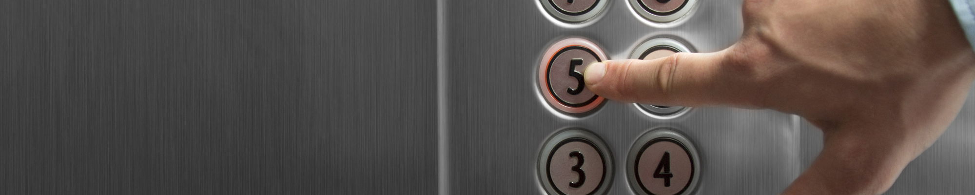 Pressing Button in Elevator